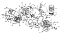 Page B Diagram and Parts List for 9551-0  Briggs and Stratton Generator